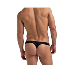 Male Power Bong Thong Underwear Black L/XL, image 2