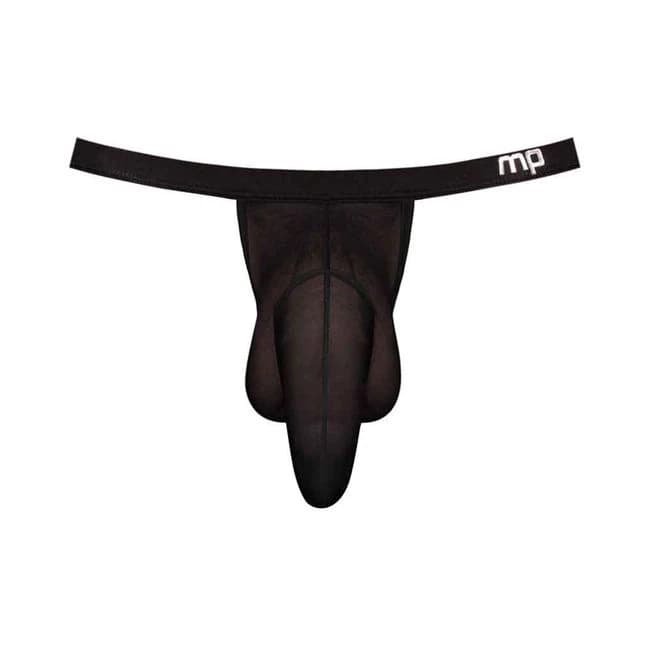 Male Power Hoser Hose Jock Black Sm - Image 1