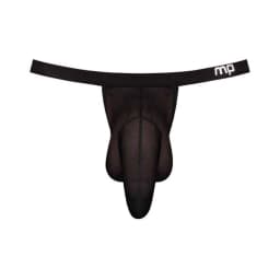 Male Power Hoser Jock Strap Black L/XL, image 1