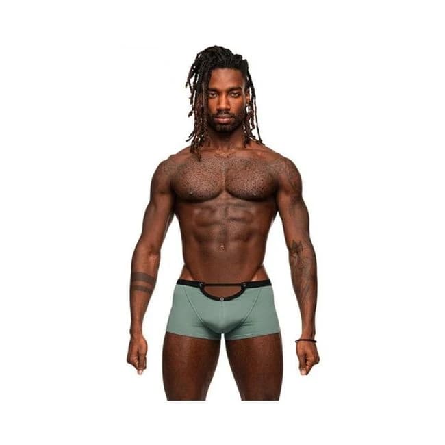Male Power Magnificence Mini Short Jade S - Image 1
