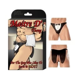 Male Power Maitre D Thong Underwear, image 3