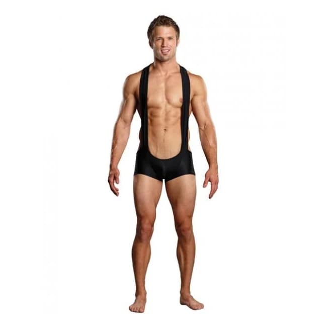 Male Power Sling Short Black S/m - Image 1