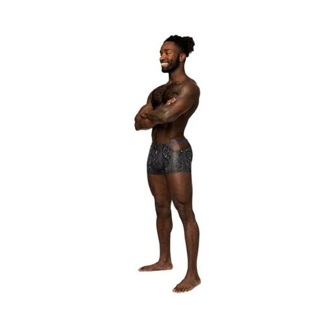 Male Power S'naked Pouch Short Black/blue S - Image 1