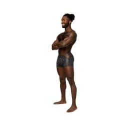 Male Power S'naked Pouch Short Black/blue, image 1