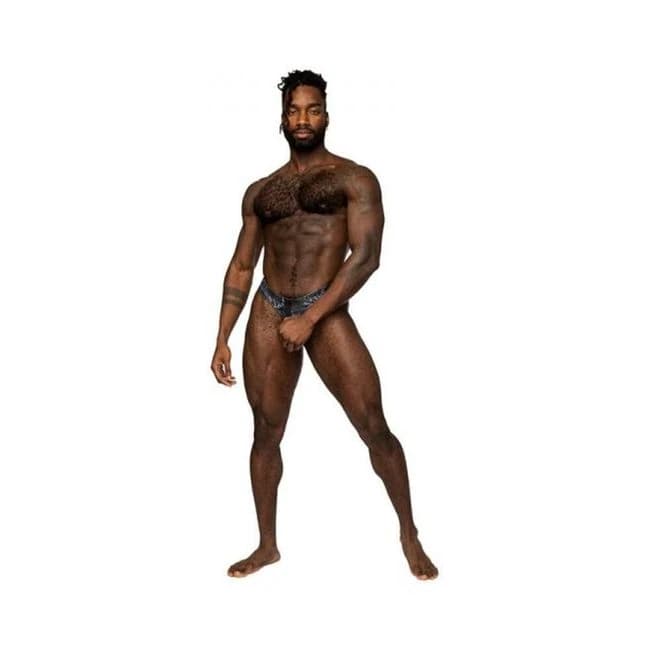 Male Power S'naked Power Sock Black/blue L/xl - Image 1