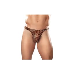 Male Power Wonder Thong Animal Print, image 1