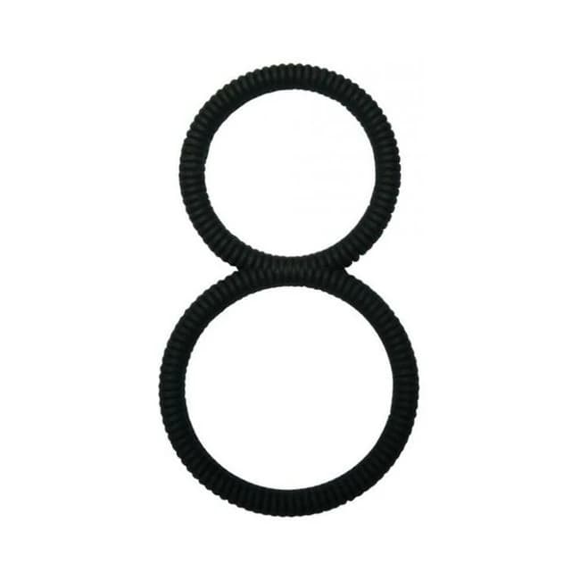 Malesation 8 Ring Black - Image 1