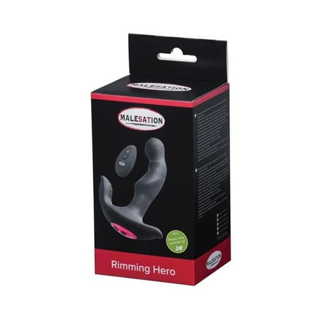 Malesation Rimming Hero - Black - Image 1