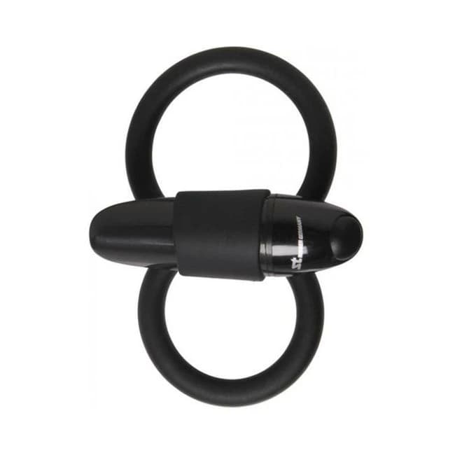 Malesation Squeeze Cock & Ball Ring Black - Image 1