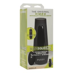 Man Squeeze Original Vibro Pussy Vanilla, image 7