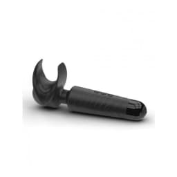 Man Wand Black Penis Head Vibrator, image 1