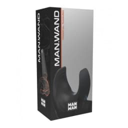 Man Wand Black Penis Head Vibrator, image 3