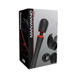 Man Wand Xtreme with 2 Attachments Black, image 3