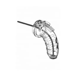 Mancage Model 16 Chastity 4.5 in Cage W/ Plug - Image 1