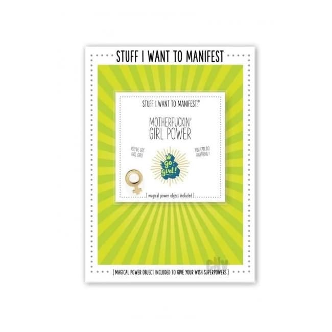 Manifest Greeting Card Girl Power - Image 1
