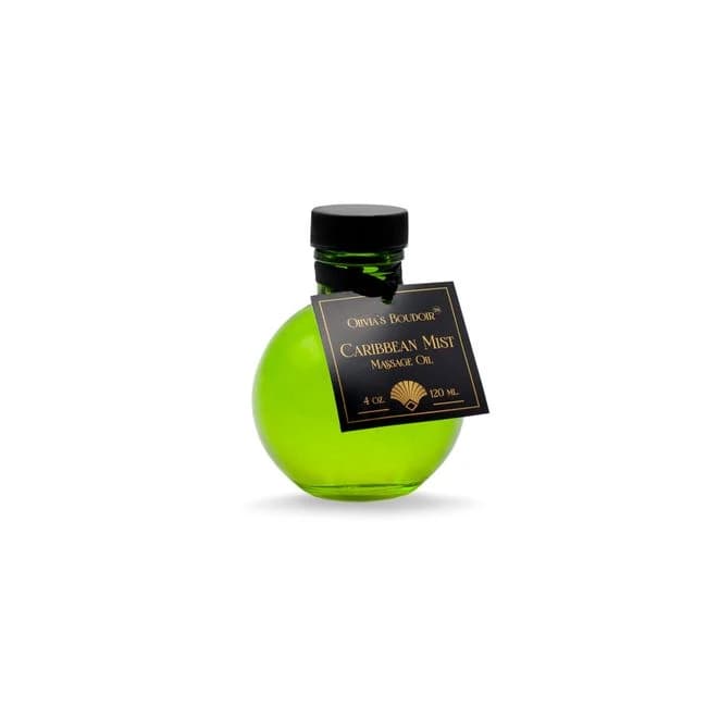 MASSAGE OIL 4OZ CARIBBEAN MIST  - Image 1