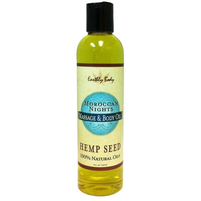 MASSAGE OIL MOROCCAN NIGHTS 8 OZ  - Image 1
