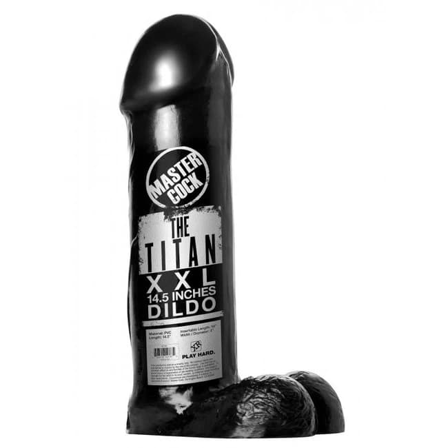Master Cock the Titan Xxl 14.5 in Dildo - Image 1