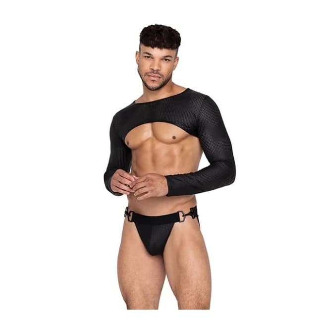 Master Crop Top Black Md - Image 1