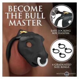 Master Series Bull Chastity Cage, image 5