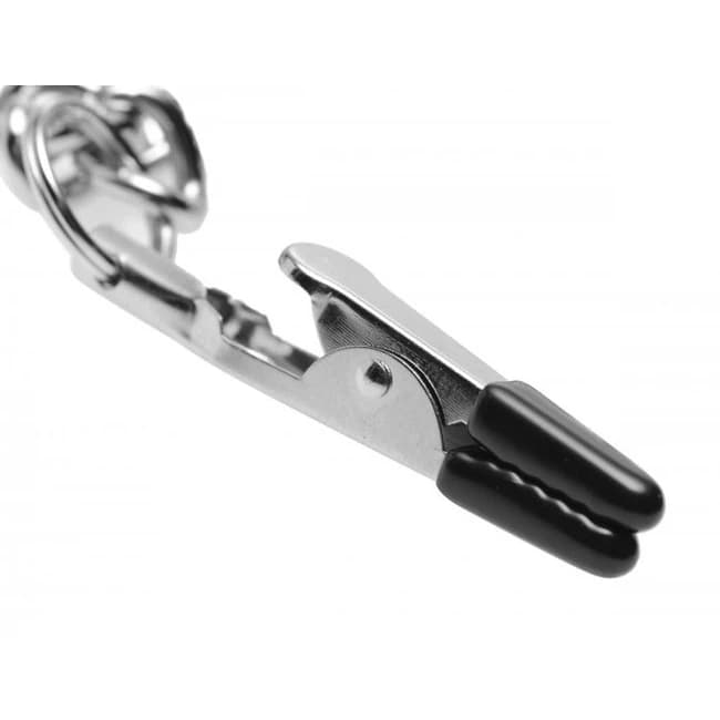 Master Series Collar W/nipple & Clit Clamps - Image 1