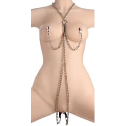 Master Series Collar W/nipple & Clit Clamps - Image 2