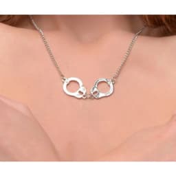 Master Series Cuff Her Handcuff Necklace, image 5