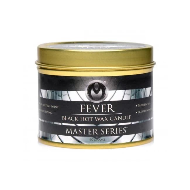 Master Series Fever Black Hot Wax Candle - Image 1