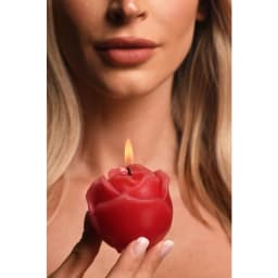 Master Series Flaming Rose Drip Candle, image 3