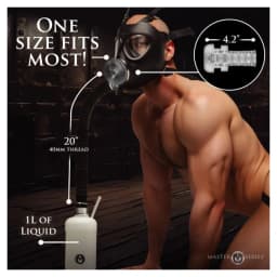 Master Series Overload Stroker Gas Mask Kit, image 5
