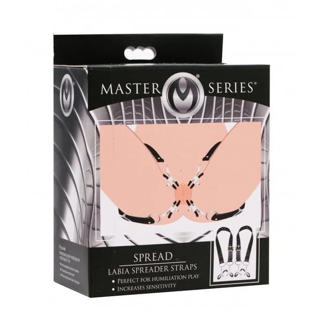 Master Series Spread Labia Spreader Straps - Image 1
