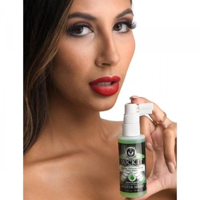 Master Series Suck It Deep Throat Spray - Image 1