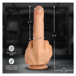 Master Series the Finger Silicone Dildo - Image 3