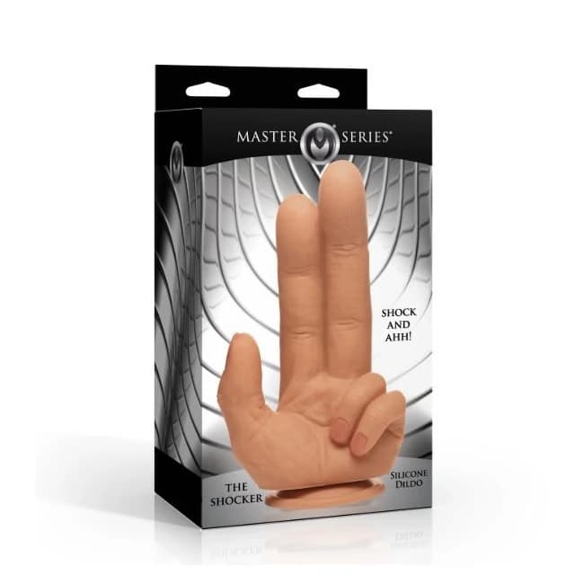 Master Series the Shocker Silicone Dildo - Image 1