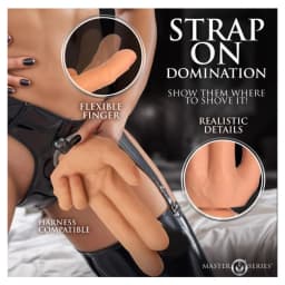 Master Series the Shocker Silicone Dildo, image 3