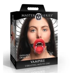 Master Series Vampire Mouth Gag Vibrating - Image 1