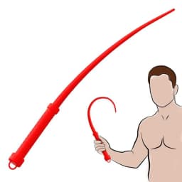 Master Series Viper Tail Silicone Whip, image 2