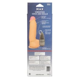 Max Vibrating Cock & Balls, image 4