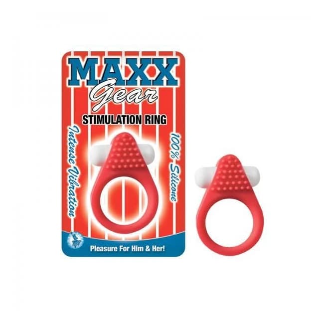 Maxx Gear Stimulation Ring Red - Image 1