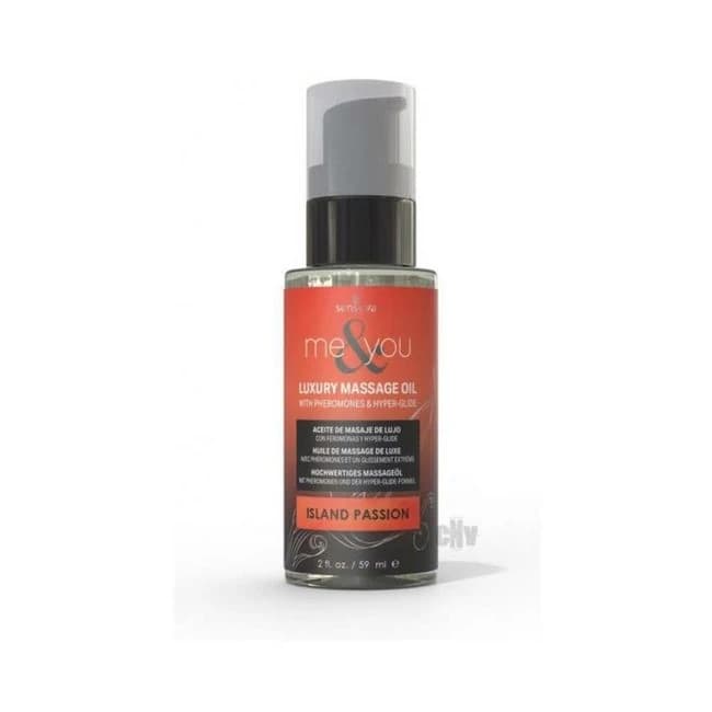Me & You Massage Oil Island Passion 2 Oz - Image 1