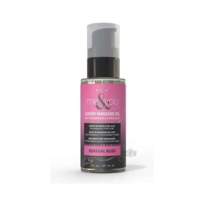 Me & You Massage Oil Sensual Bliss 2 Oz - Image 1
