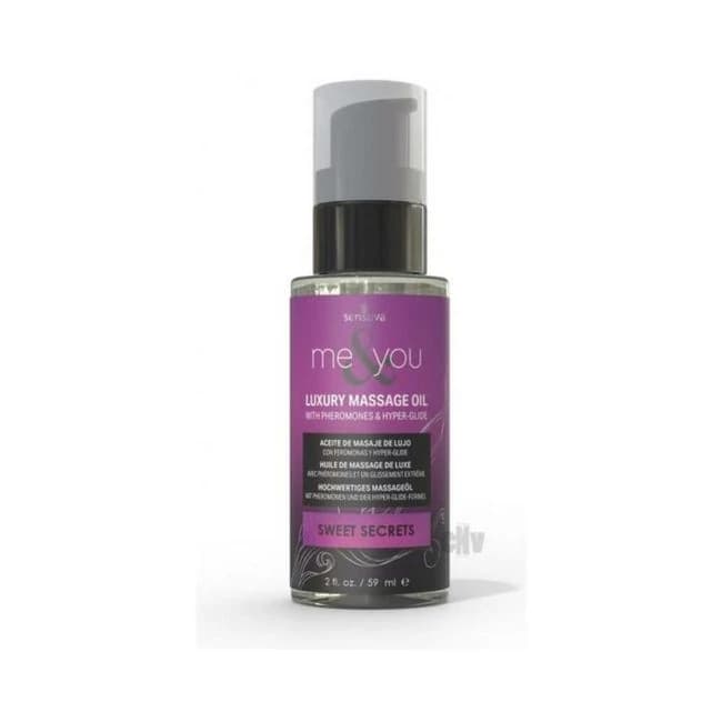 Me & You Massage Oil Sweet Secrets 2 Oz - Image 1