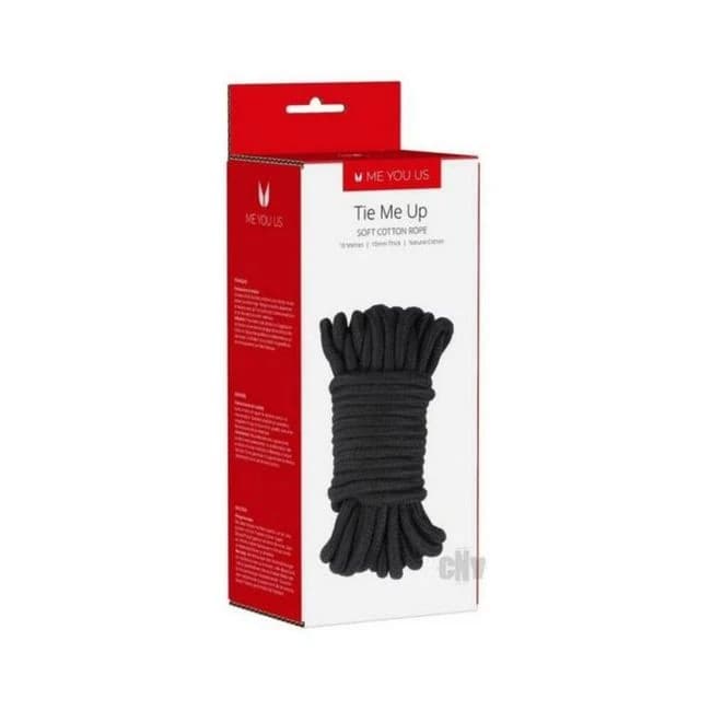 Me You Us Tie Me Up Rope Black 10m - Image 1