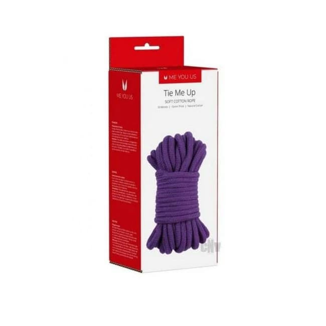 Me You Us Tie Me Up Rope Purple 10m - Image 1