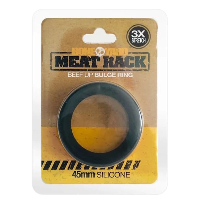 Meat Rack Cock Ring Black - Image 1