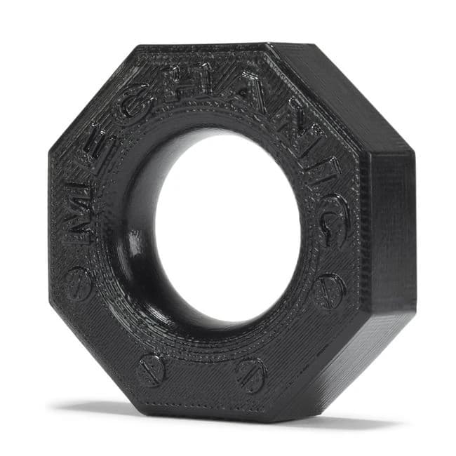 Mechanic Cockring Black - Image 1