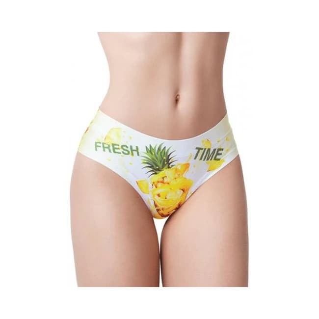 =mememe Fresh Summer Pineapple Printed Slip - Image 1