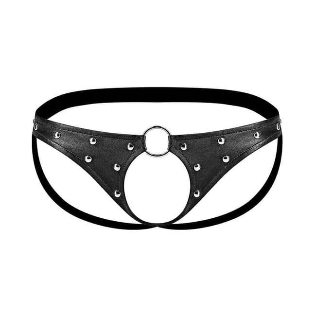 Men's Cyclops Jock Black Fetish Gear L/xl - Image 1