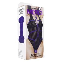 Merci Bind & Tie Violet, image 2