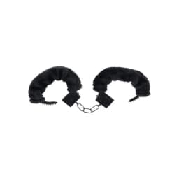 MERCI FLUFF CUFFS BLACK  - Image 2